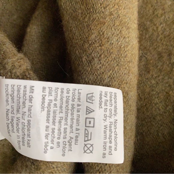 Madewell sweater olive/army green color - Picture 6 of 10